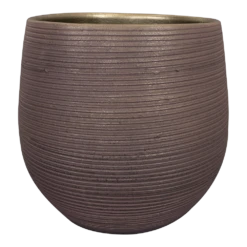 Bloempot Lydia - D31 X H28cm - Shiny Purple