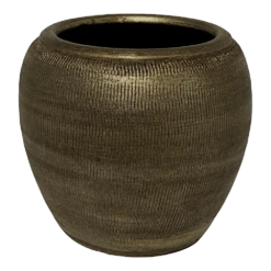 Bloempot Phoenix - D19 X H17cm - Goud