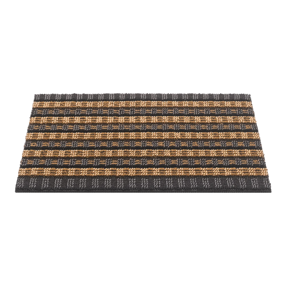 HAMAT Buitenmat Quardo Scrape - 80x50cm - Zwart/Naturel - Deurmat 1 HAMAT Buitenmat Quardo Scrape - 80x50cm - Zwart/Naturel - Deurmat