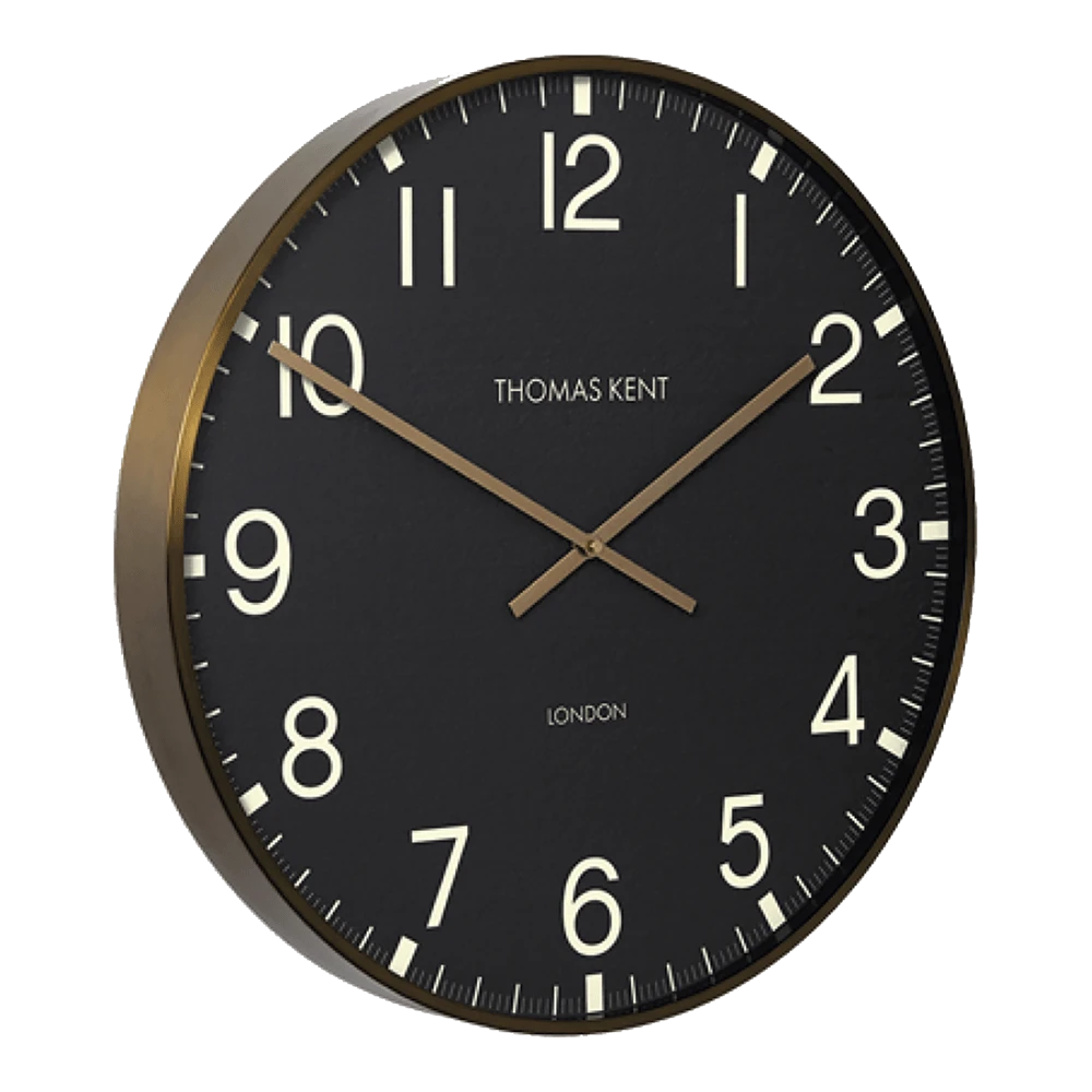 Klok Clocksmith Zwart/goud U00f8 40 Cm - Wandklok