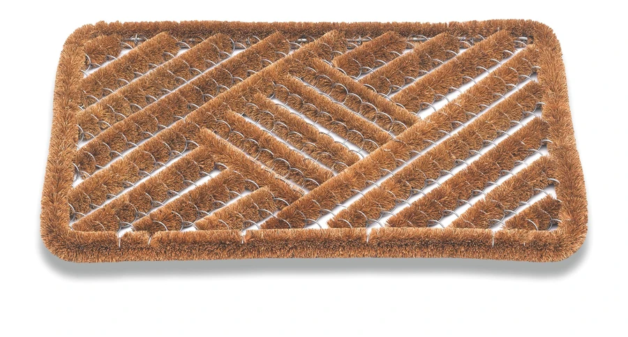 HAMAT Kokosmat Draco - 80x50cm - Naturel - Deurmat 1 HAMAT Kokosmat Draco - 80x50cm - Naturel - Deurmat