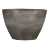 Bloempot Lester Ovaal - L40 X B20 X H27cm - Donkergrijs