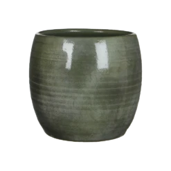 Bloempot Lester - D28 X H26cm - Groen
