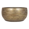 Plantenschaal Steef - D27 X H14cm - Industrieel Goud