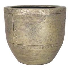 Bloempot Fien - D19 X H17cm - Goud