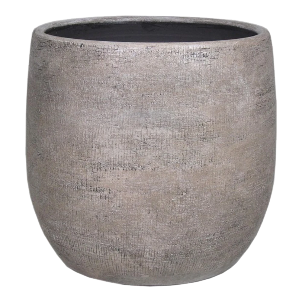 Bloempot Mira - D34 X H31cm - Wit 1 Bloempot Mira - D34 X H31cm - Wit