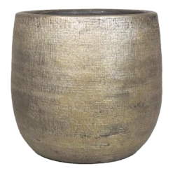 Bloempot Mira - D59 X H54cm - Goud