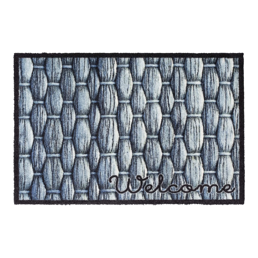 HAMAT Schoonloopmat Prestige Welcome Knots - 75x50cm - Mix - Deurmat 1 HAMAT Schoonloopmat Prestige Welcome Knots - 75x50cm - Mix - Deurmat