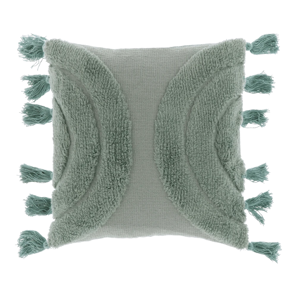 Unique Living Sierkussen Brody - 45x45cm - Surf Blue 1 Unique Living Sierkussen Brody - 45x45cm - Surf Blue