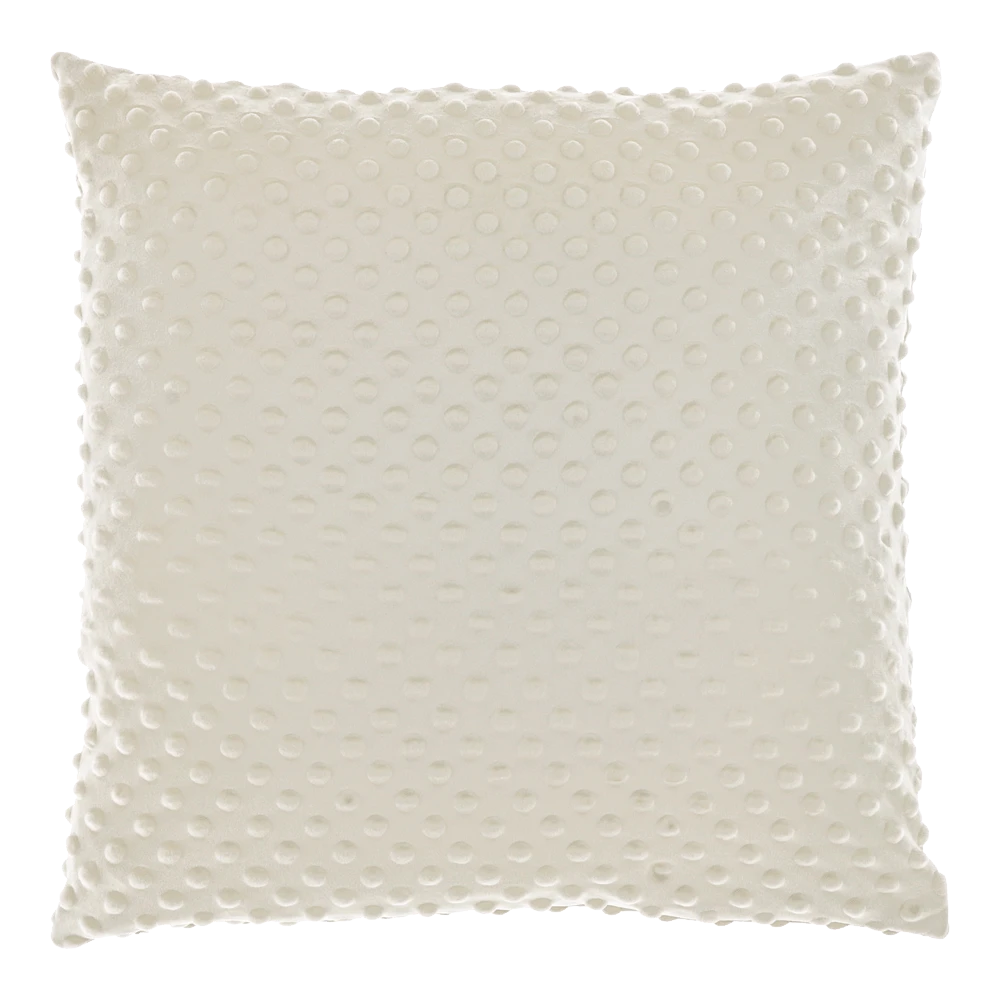 Unique Living Sierkussen Kaat - 45x45cm - Dove White 1 Unique Living Sierkussen Kaat - 45x45cm - Dove White