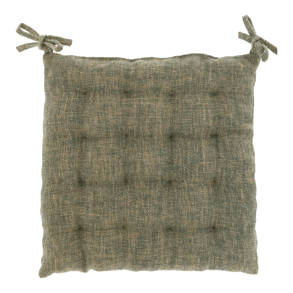 Unique Living Sierkussen Nessa - 40x40cm - Laurel Green 1 Unique Living Sierkussen Nessa - 40x40cm - Laurel Green