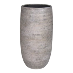 Bloempot Mira Hoog - D29 X H60cm - Wit