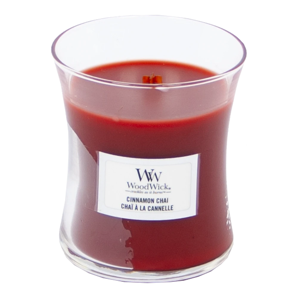 Woodwick Cinnamon Chai Mini Candle - Geurkaars 2 Woodwick Cinnamon Chai Mini Candle - Geurkaars - Afbeelding 2