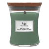 Woodwick Mint Leaves & Oak Medium Candle - Geurkaars
