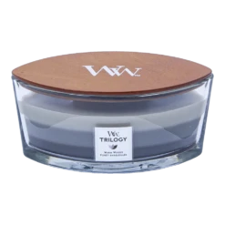 Woodwick Trilogy Warm Woods Ellipse Candle - Geurkaars
