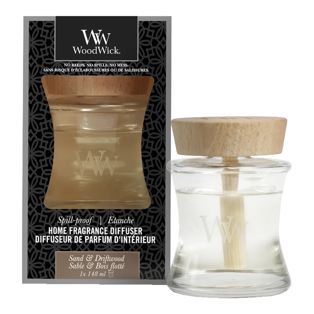 WoodWick WW Sand & Driftwood Home Fragrance Diffuser 1 WoodWick WW Sand & Driftwood Home Fragrance Diffuser