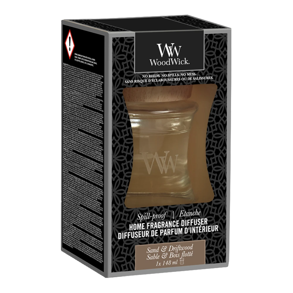 WoodWick WW Sand & Driftwood Home Fragrance Diffuser 2 WoodWick WW Sand & Driftwood Home Fragrance Diffuser - Afbeelding 2